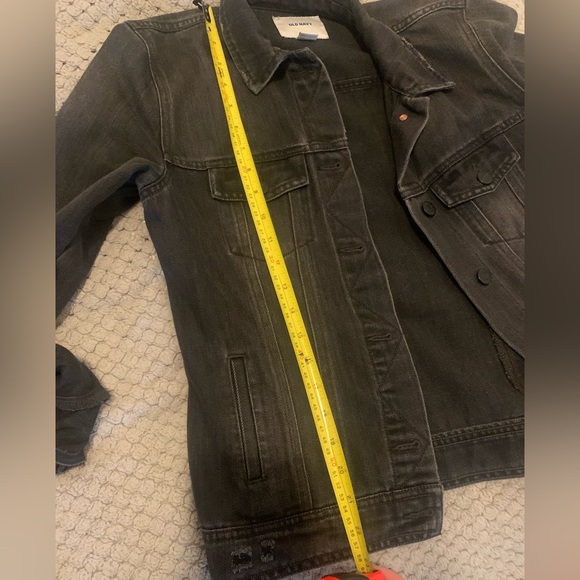 MOVING SALE Denim jacket Old Navy (dark grey/black/charcoal) - Picture 6 of 7